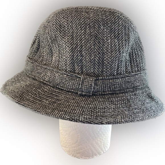 Vintage Pendleton sz Large wool fedora herringbone pattern - Picture 1 of 10